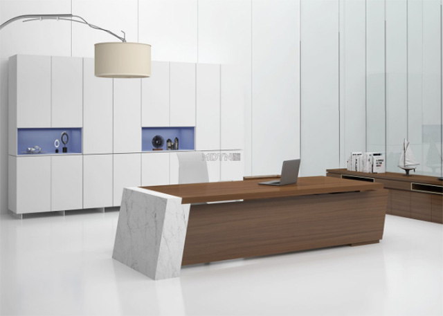 企業(yè)員工常用的辦公桌類(lèi)型